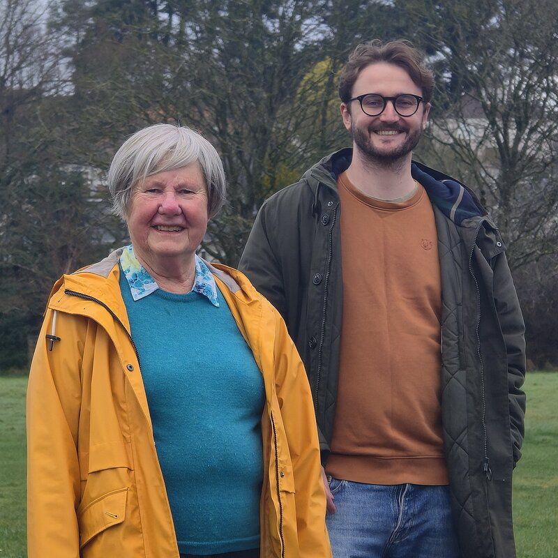 Photo  of Marion and Oliver